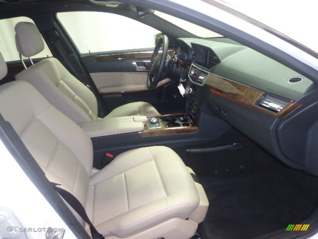 2010 E 350 4Matic Sedan - Arctic White / Almond Beige photo #33