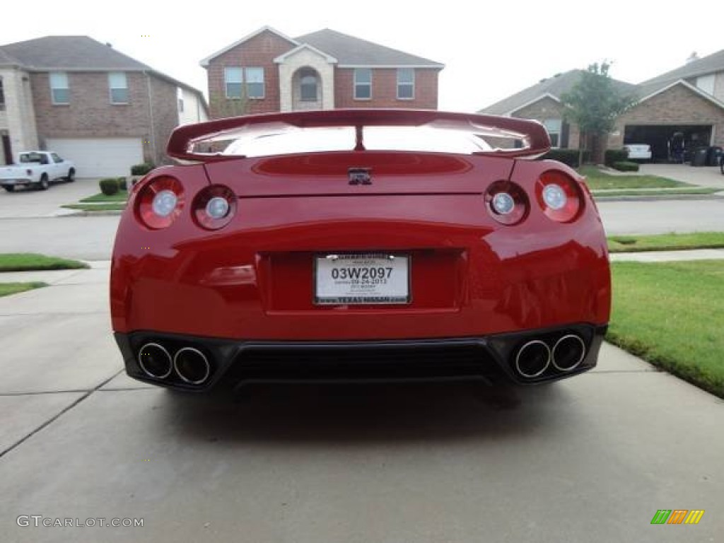 2013 GT-R Premium - Solid Red / Black photo #4