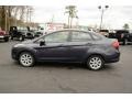2012 Violet Grey Metallic Ford Fiesta SE Sedan  photo #9