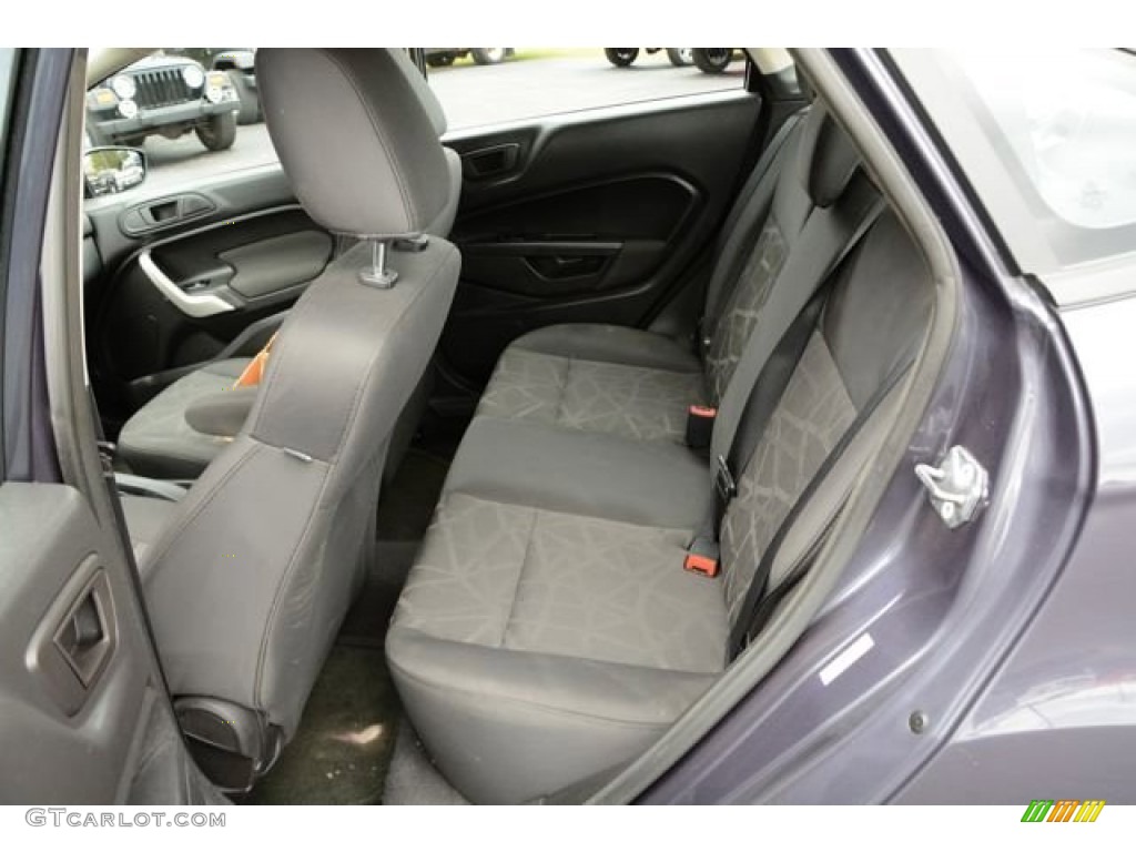 2012 Fiesta SE Sedan - Violet Grey Metallic / Charcoal Black photo #12