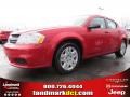 2014 Redline 2-Coat Pearl Dodge Avenger SE  photo #1