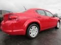 2014 Redline 2-Coat Pearl Dodge Avenger SE  photo #3