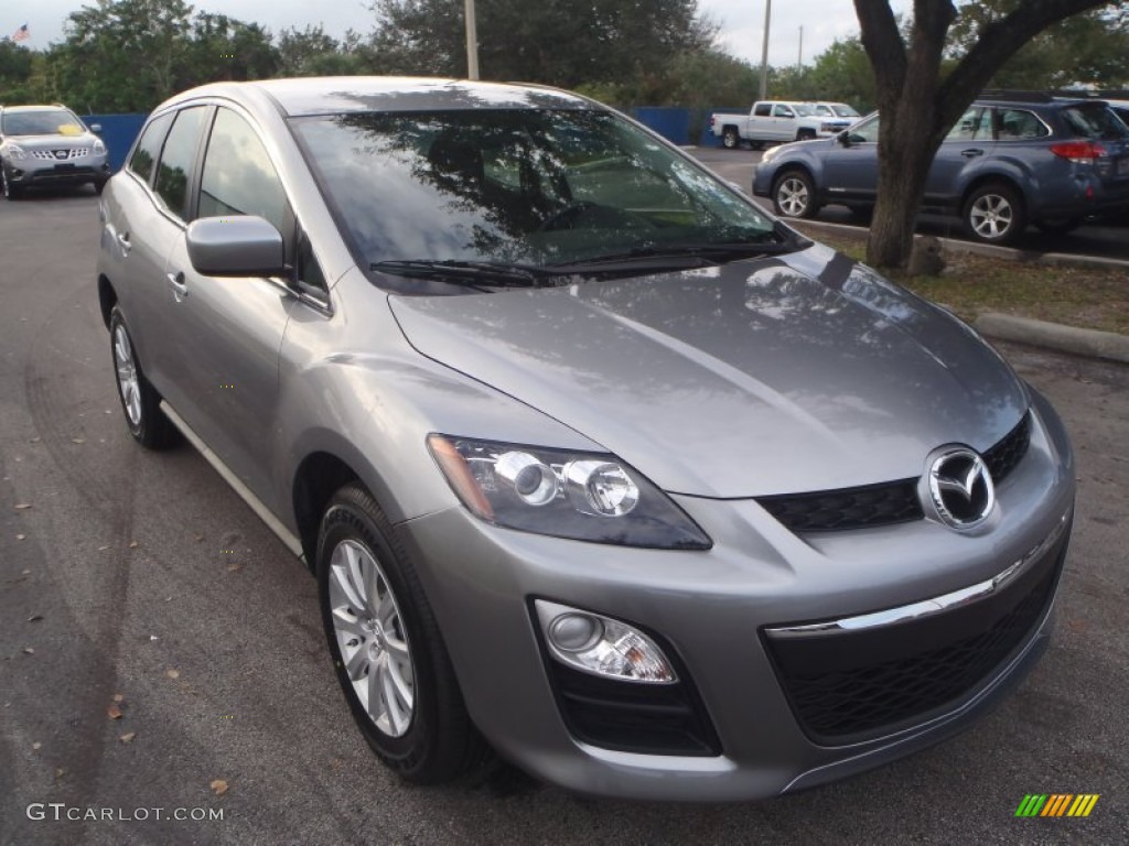 Liquid Silver Metallic 2012 Mazda CX-7 i SV Exterior Photo #90278845