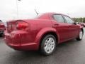 2014 Deep Cherry Red Crystal Pearl Dodge Avenger SE  photo #3