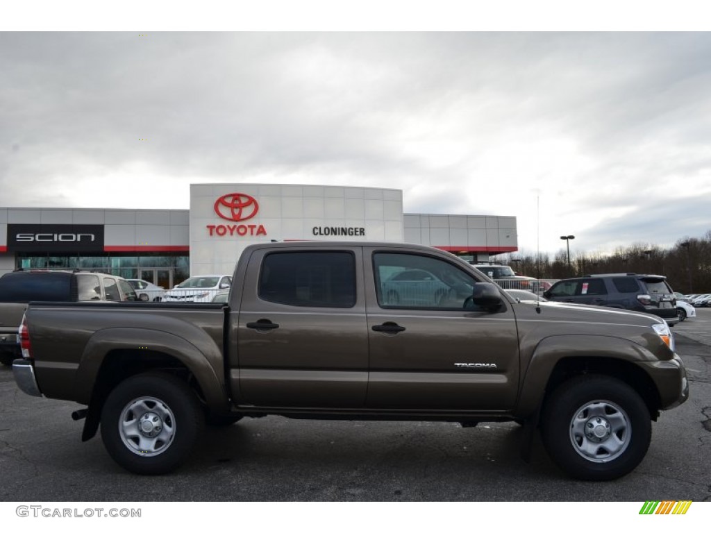 2014 Tacoma V6 Double Cab 4x4 - Pyrite Mica / Graphite photo #2