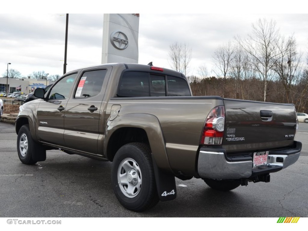 2014 Tacoma V6 Double Cab 4x4 - Pyrite Mica / Graphite photo #24