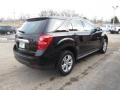 2012 Black Chevrolet Equinox LS AWD  photo #3