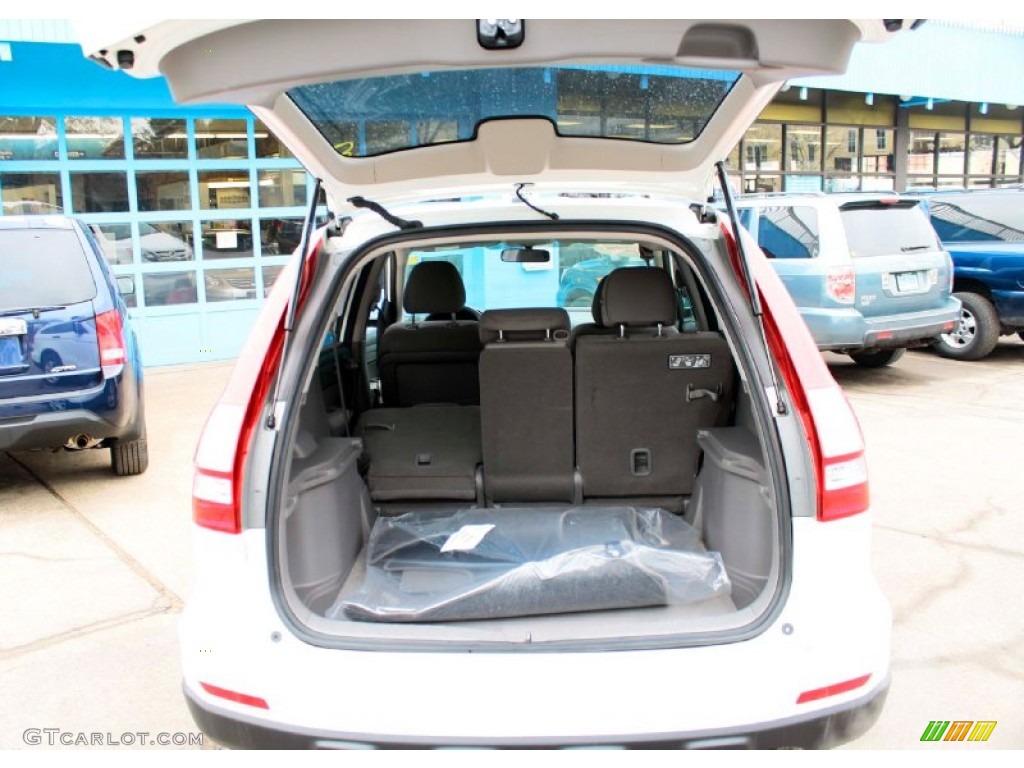 2011 CR-V EX 4WD - Taffeta White / Gray photo #8