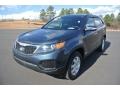 Pacific Blue 2011 Kia Sorento LX AWD Exterior