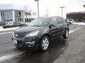 2013 Black Granite Metallic Chevrolet Traverse LTZ AWD  photo #2