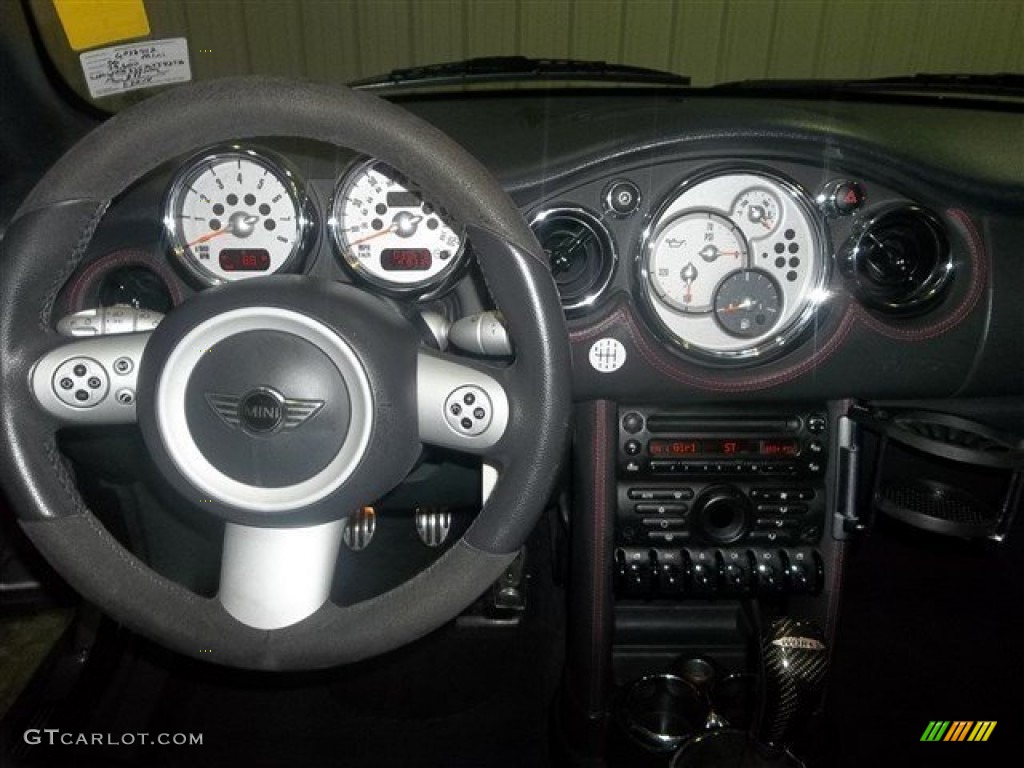 2006 Cooper S Convertible - Royal Grey Metallic / Panther Black photo #13