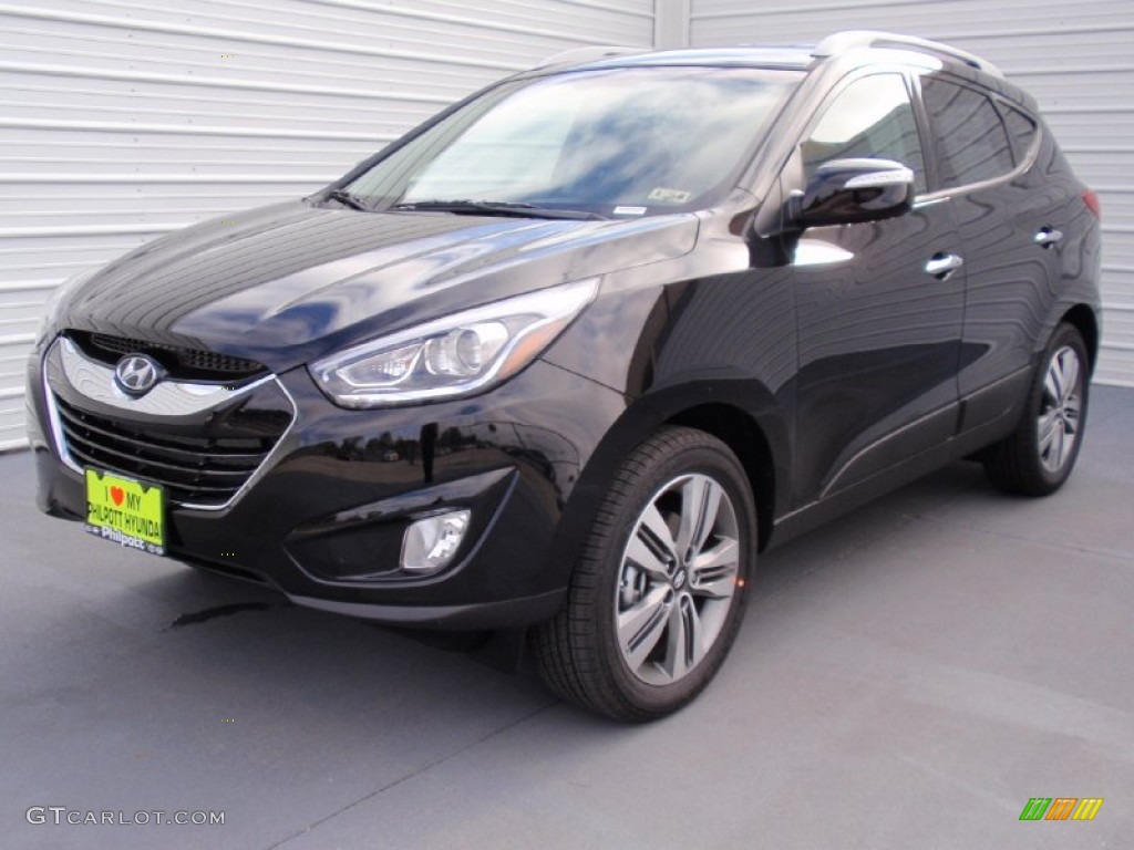 2014 Tucson Limited - Ash Black / Black photo #7