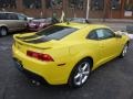 2014 Bright Yellow Chevrolet Camaro SS Coupe  photo #8