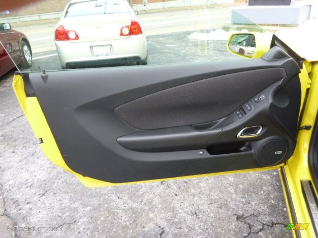 2014 Camaro SS Coupe - Bright Yellow / Black photo #13