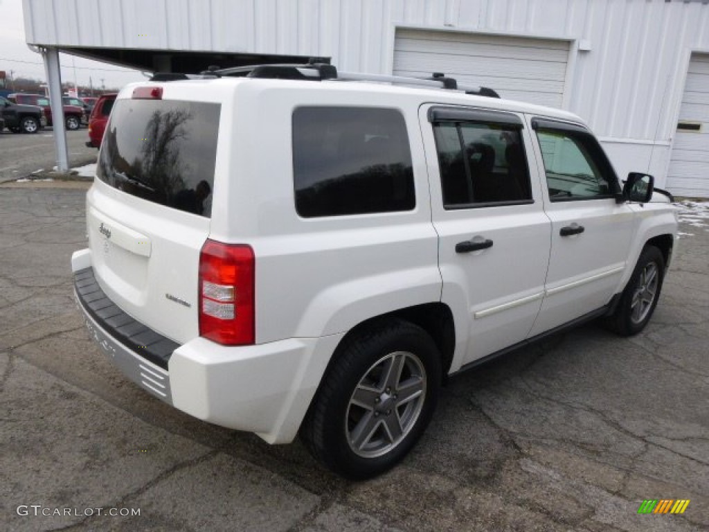 2007 Patriot Limited 4x4 - Stone White / Pastel Pebble Beige photo #8