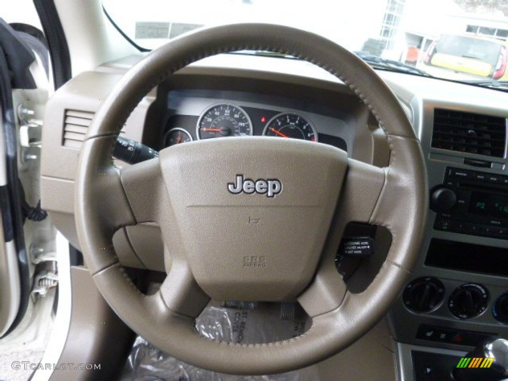 2007 Patriot Limited 4x4 - Stone White / Pastel Pebble Beige photo #18