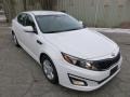 Snow White Pearl 2014 Kia Optima LX Exterior