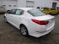  2014 Optima LX Snow White Pearl