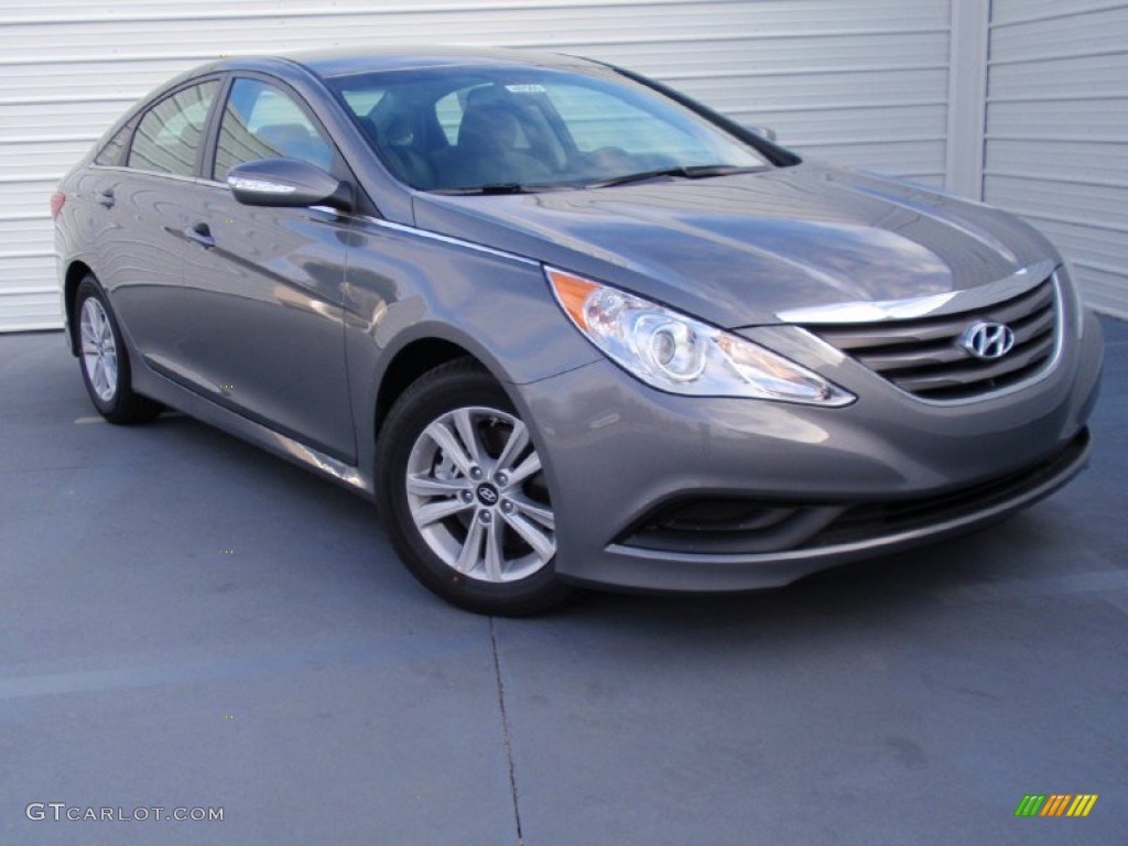 2014 Sonata GLS - Harbor Gray Metallic / Gray photo #1