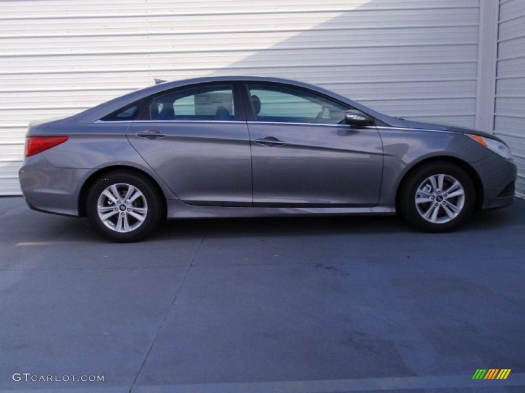 2014 Sonata GLS - Harbor Gray Metallic / Gray photo #3