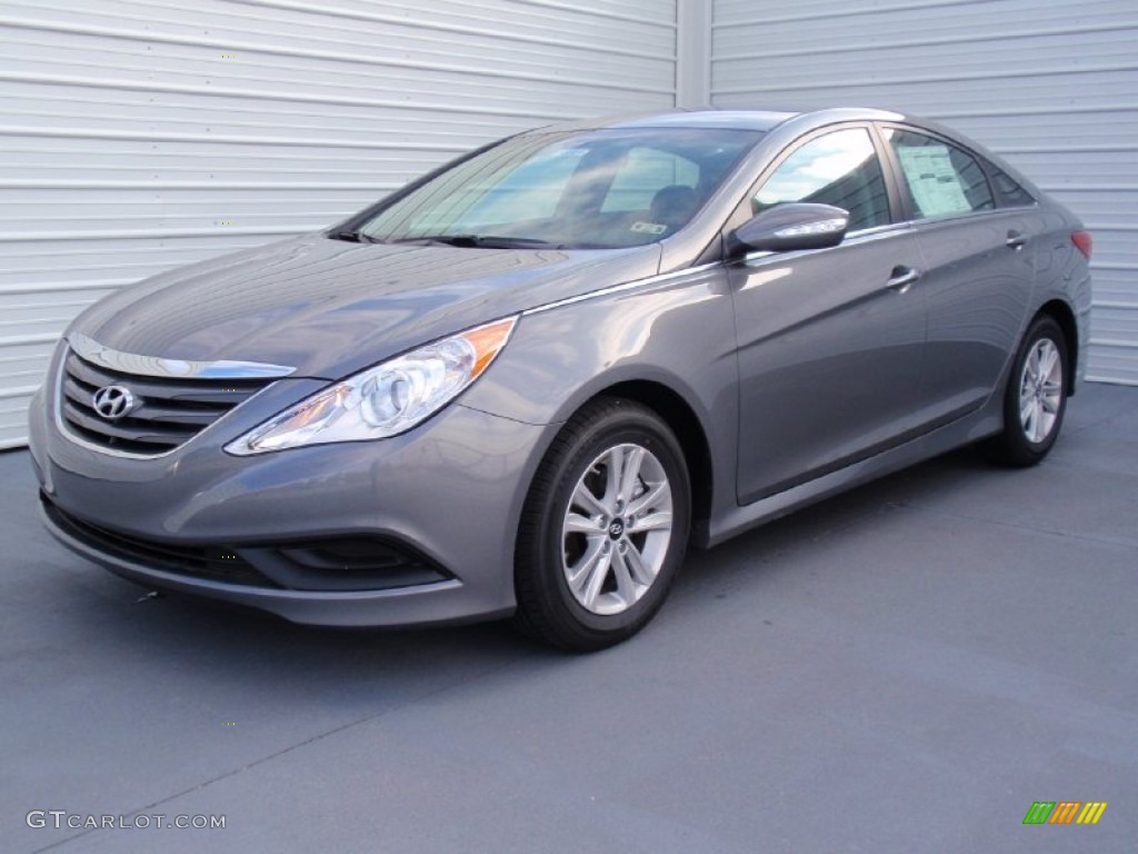 2014 Sonata GLS - Harbor Gray Metallic / Gray photo #7