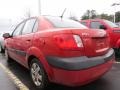 2009 Tropical Red Kia Rio SX Sedan  photo #2