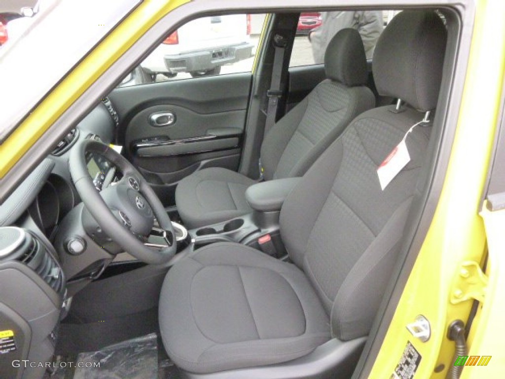 Black Honeycomb Woven Cloth Interior 2014 Kia Soul ! Photo #90284962