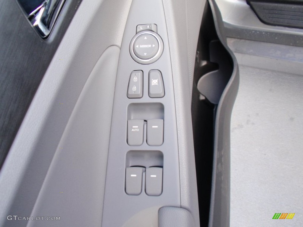 2014 Sonata GLS - Harbor Gray Metallic / Gray photo #22