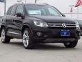 Deep Black Metallic - Tiguan R-Line Photo No. 1