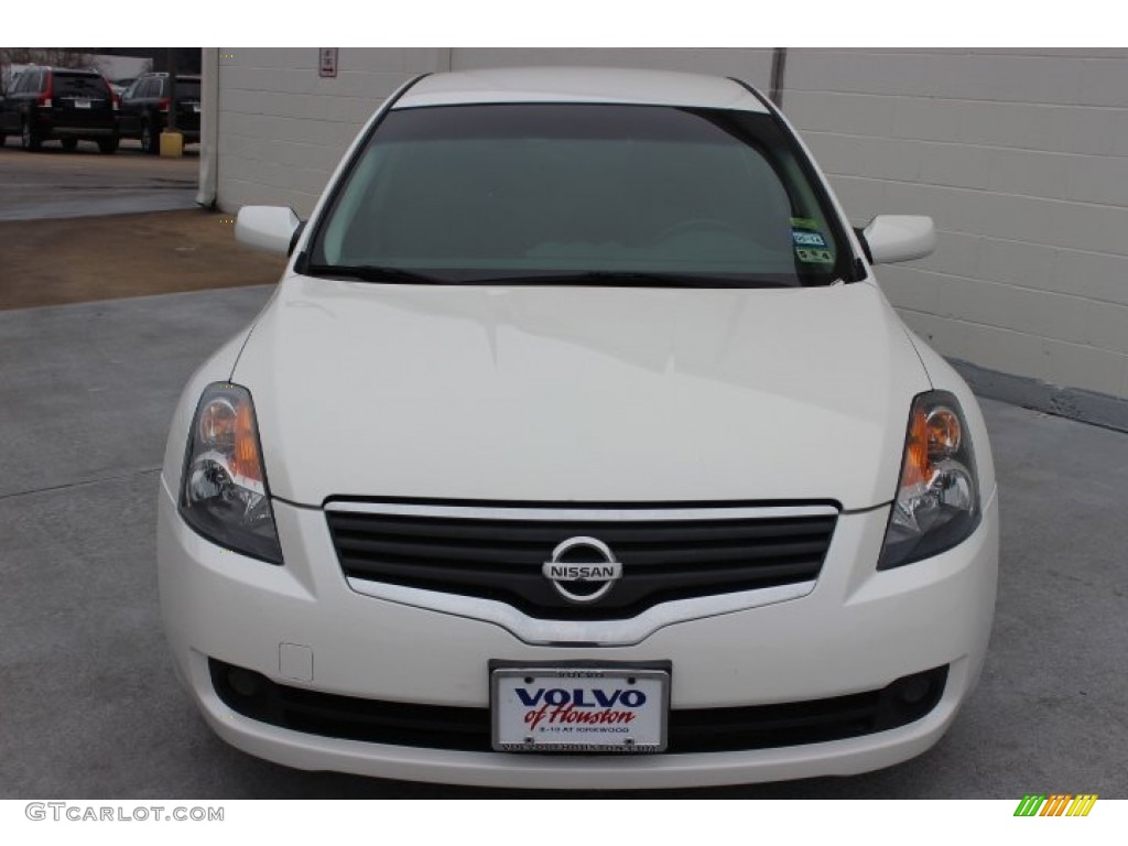 2008 Altima 2.5 S - Winter Frost Pearl / Charcoal photo #2