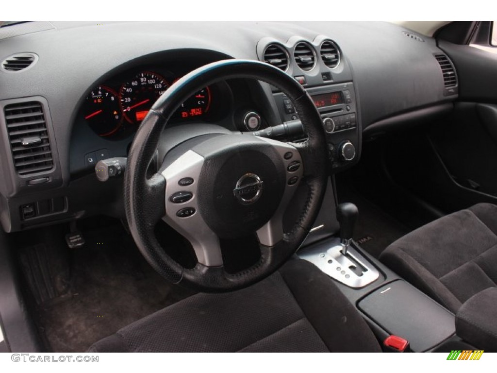 2008 Altima 2.5 S - Winter Frost Pearl / Charcoal photo #8