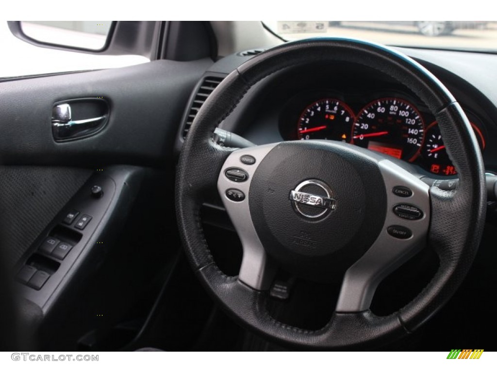 2008 Altima 2.5 S - Winter Frost Pearl / Charcoal photo #24