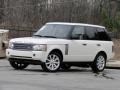 Alaska White 2008 Land Rover Range Rover V8 Supercharged Exterior