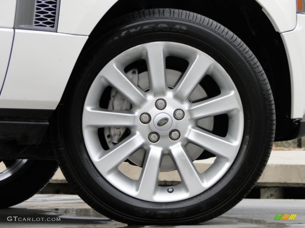 2008 Land Rover Range Rover V8 Supercharged Wheel Photo #90287174