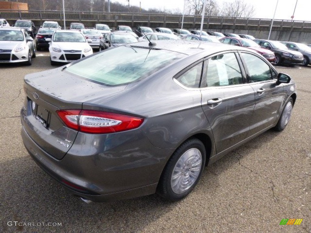 2014 Fusion Hybrid SE - Sterling Gray / Dune photo #8