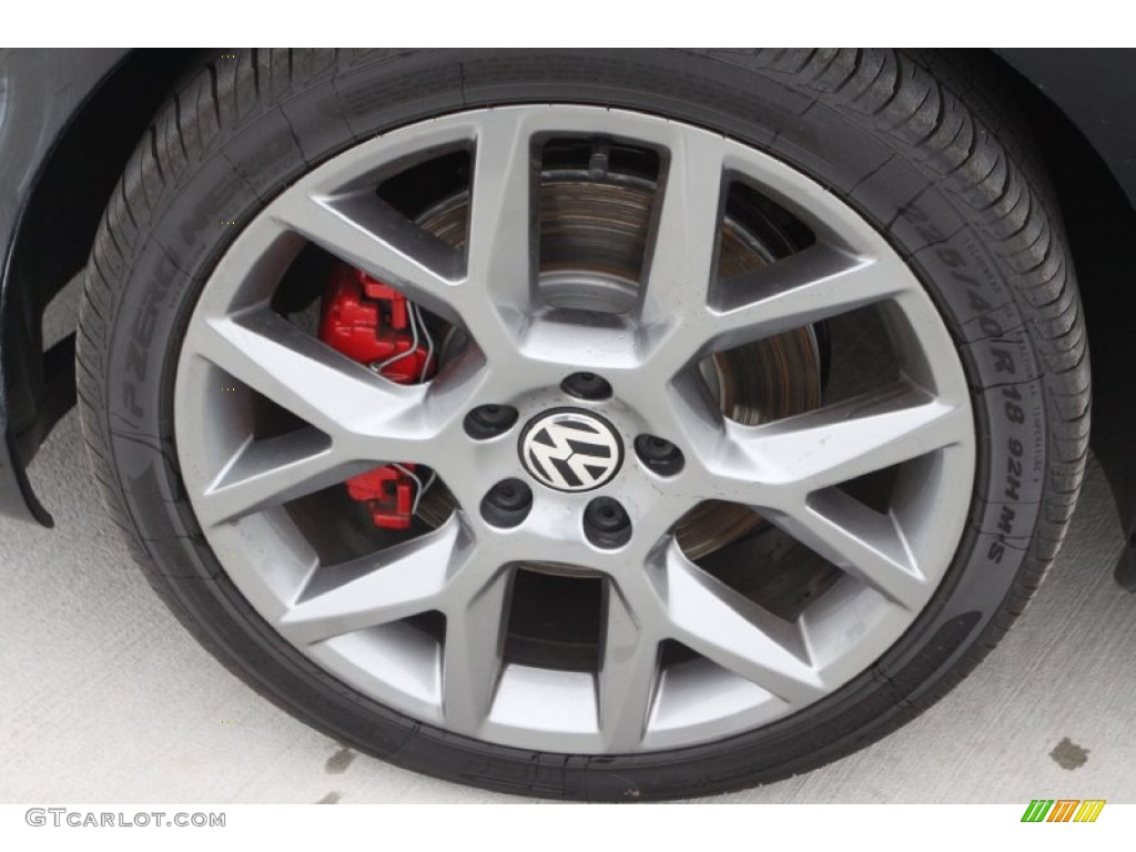 2014 Volkswagen GTI 4 Door Wolfsburg Edition Wheel Photo #90287903