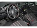 2014 Volkswagen GTI Intelagos Plaid Cloth Interior Interior Photo