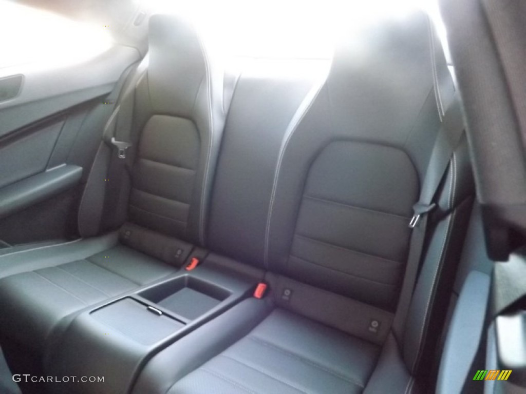 Black Interior 2014 Mercedes-Benz C 350 4Matic Coupe Photo #90288142