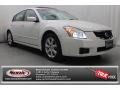 Winter Frost Pearl 2007 Nissan Maxima 3.5 SL