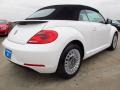 2014 Pure White Volkswagen Beetle 2.5L Convertible  photo #6