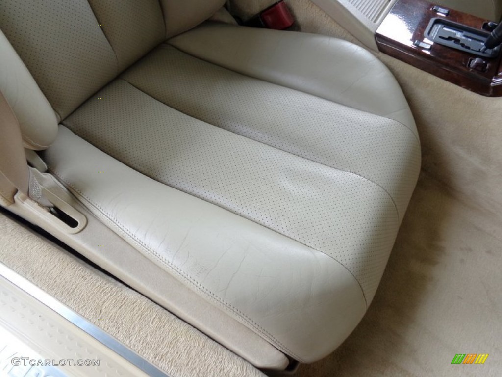 1995 SL 320 Roadster - Brilliant Emerald Green Metallic / Parchment Beige photo #80