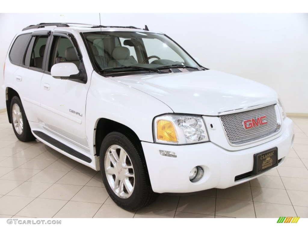 2006 Envoy Denali 4x4 - Summit White / Light Gray photo #1