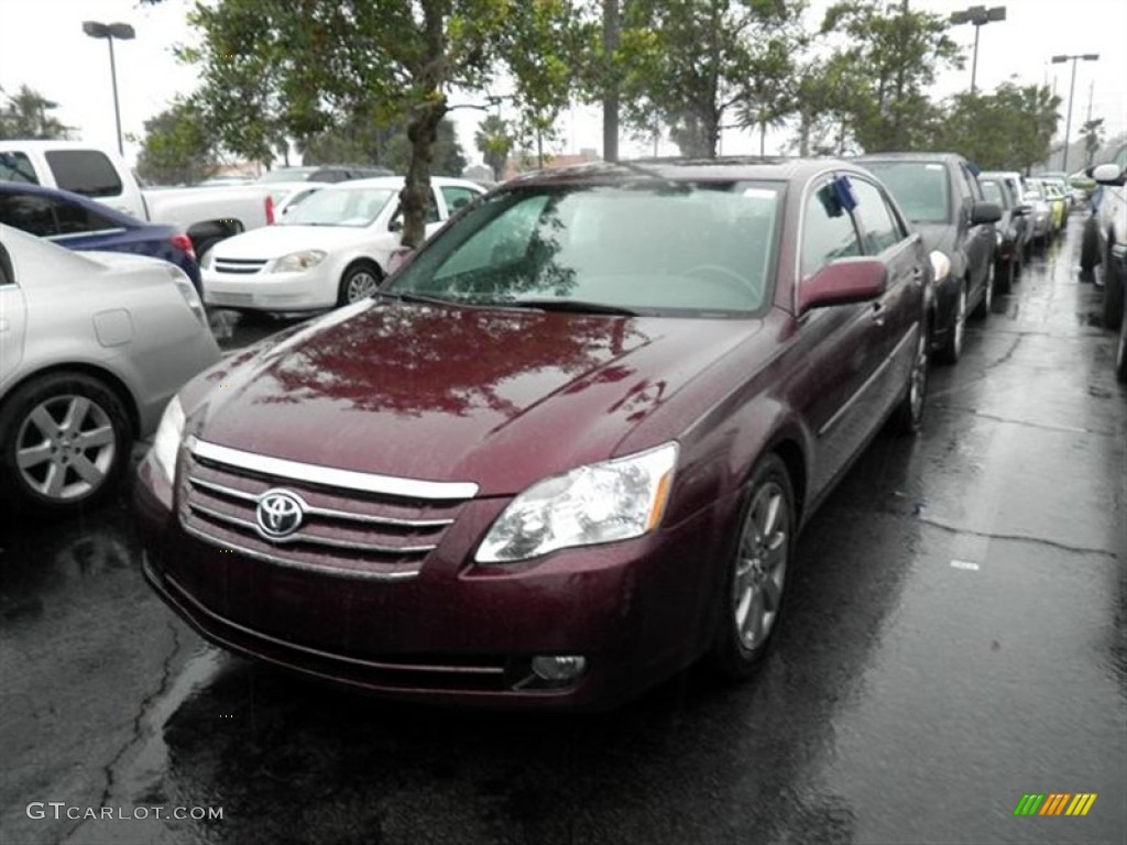 2005 Avalon Touring - Cassis Red Pearl / Dark Charcoal photo #1