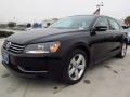 2014 Black Volkswagen Passat 1.8T SE  photo #3