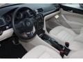 2014 Volkswagen Passat Cornsilk Beige Interior Prime Interior Photo