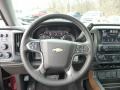 Jet Black Steering Wheel Photo for 2014 Chevrolet Silverado 1500 #90293731