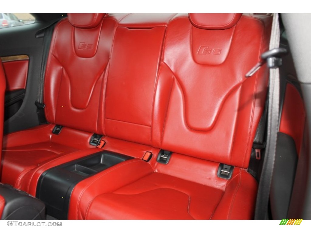 2008 Audi S5 4.2 quattro Rear Seat Photos