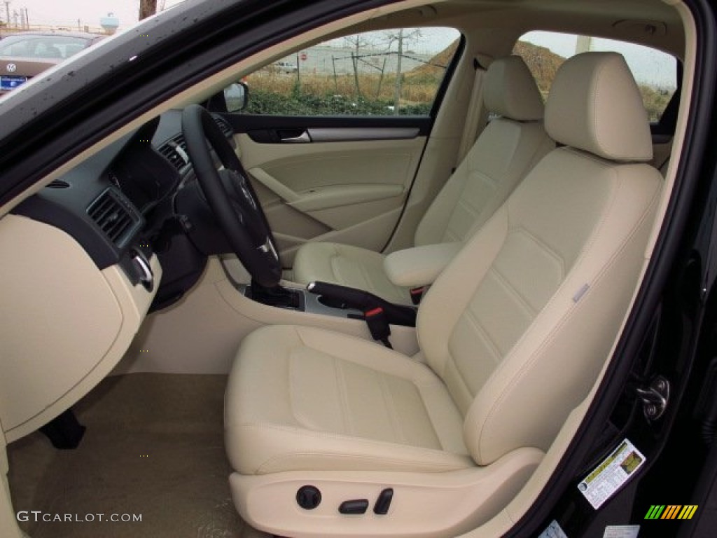 Cornsilk Beige Interior 2014 Volkswagen Passat 1.8T SE Photo #90295267