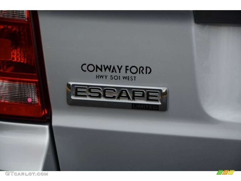 2012 Escape Limited 4WD - Ingot Silver Metallic / Charcoal Black photo #7