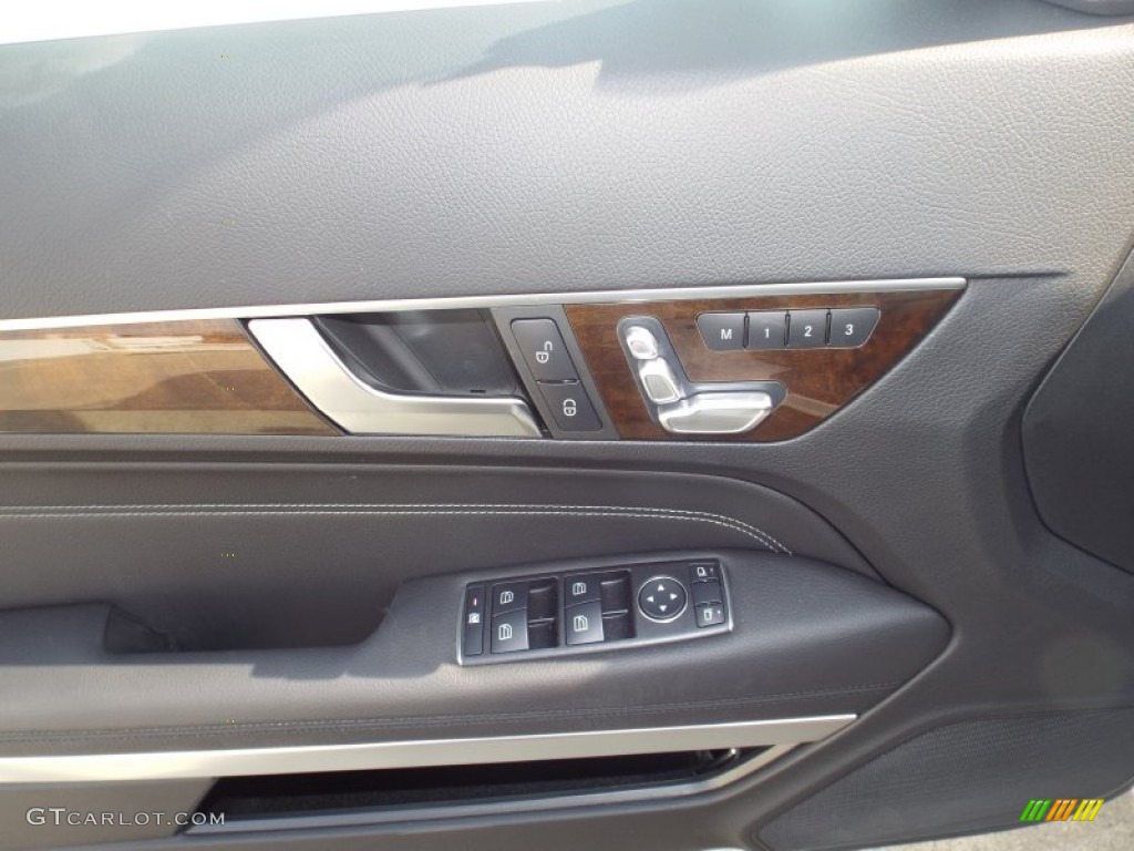 2014 E 350 Cabriolet - Diamond White Metallic / Black photo #4